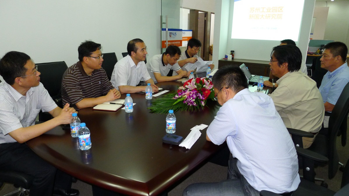 Visit by Mr Jiang Yuejian, Deputy Director General, Dept of Science & Technology, Jiangsu Province