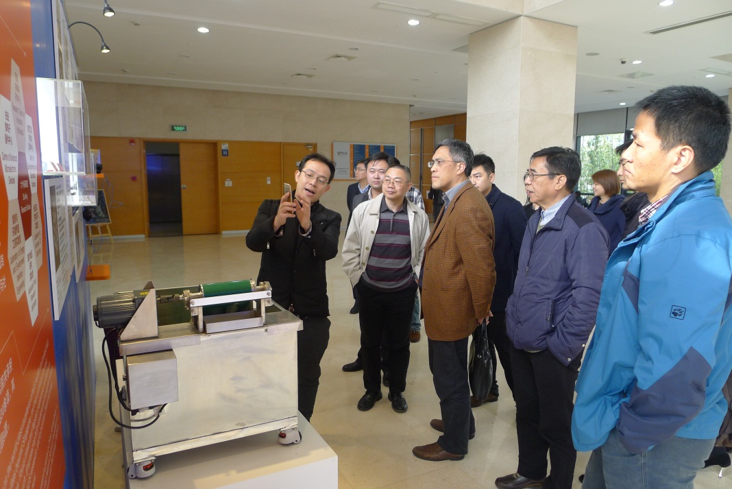 Visitation by a delegation led by Mr. WAN Famiao, Dept. of Science & Technology (JSTD), Jiangsu Province